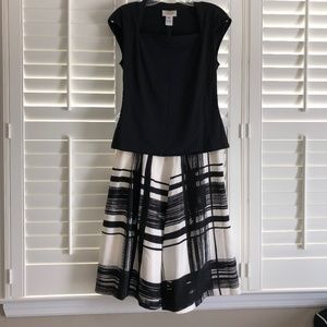 Vintage Talbots Collection silk skirt